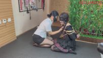 【悦感日记】情趣店老板娘这次化身女S，调J来店的超好看的美女“小姐姐“,郊狼G塞/强