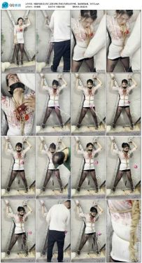 皖北绳艺 超骚女网红带着红色蜡烛来百年啦、滴蜡捆绑金属、全都有