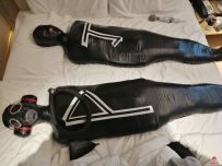 线下约玩，木乃伊，呼吸面罩，棉被封印，双人木乃伊