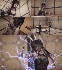 【绳艺漫画】《赌局人生3》 束缚 绳艺 兔女郎 堵嘴吊缚 77P