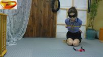 【绳舞飞扬】橘子奴隶秘书（下集）……橘子调教升级，羞耻M开脚缚+棒棒振阴呻求饶+处