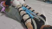【束心工作室】小月3D打印直臂器，折腿器，叮当猫手套，驷马固定放置挠脚心