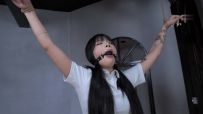 【试炼工作室】SLX250056-JK白丝女孩（曼尼）大字绳缚固定折磨啵啵贝失控模式口水直流