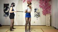 【悦感日记】新模欣欣【第四弹】体验强制罚站器水很多|郊狼电击训练 双腿颤抖不止|超