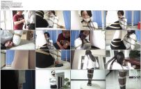 逍遥 刑警女教官 2 杜洋 职业装潜入失败，黑丝+白丝，各种捆绑堵嘴