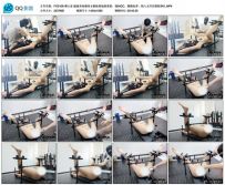 【缚心室】超绝身材健身女教练再战拘束架，炮机+AV棒强制GC，踩踏玩弄，陷入无尽的黑