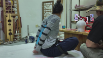 【束心工作室】月月直播道具任务3D打印道具，彩色手铐，后直臂器，叮当猫手笼，马蹄铐