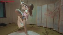 【悦感日记】小美和服女神体验多种紧缚|强制抬头|郊狼电击|耳光
