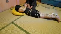一绳所爱三部 朋友介绍过来的绳模+王倩倩手背相对捆绑+喵喵棕绳