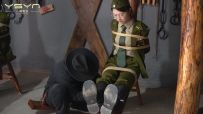 【一绳有你】【军统之花的劫难】被告秘的军统姐妹花被捕入狱戴着脚镣土铐押进刑房绑十