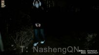娜绳 青柠200NSGZS公园里人来人往青柠戴着沉重的镣铐缓慢