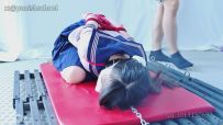【惩戒学院新学期] 清纯JK少女的逃脱挑战 新模试镜 极限逃脱挑战 直臂缚 墙高 sp 仙女