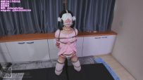 【绳缚日本】「Yumi」「ZX计划·萌崽女鹅」勒颈驷马跪立，电到痛哭！超乖女儿服窒息hi