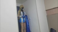 【hx0532】骑士芙露德莉丝的战败调教.~捆绑+TK+挣扎+口球+口水收集+肉丝