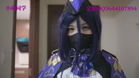 【小萌同学】cos克洛琳德被揍，被勒晕打晕摆弄失禁，调教成了抖m