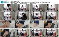 中二病 犯错误的校花，颈手枷，罚跪。裸足福利。TD强制，吊在身后的双脚任我玩弄。...