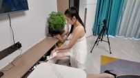 李大侠 佳佳白丝睡裙后手观音