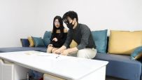 教师劫 上 得意客精品制作 绝版模特米娅 安安联合出演 纯欲黑靴厚肉丝女英语老师被学