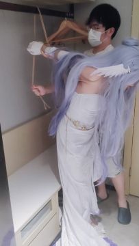 XcTian 小鸟cos知更鸟圆舞琉歌 后高手吊站立放置