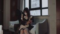 【云雀定拍】-女仆玩偶&乳胶头套-美少女捆绑物化