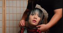 【无夜】超长时长玩绳实录-吊缚+转圈+呼吸控制，sp，挠脚心，直臂驷马 马具口球强制抬